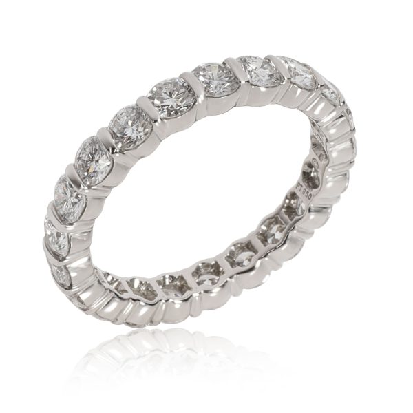 Platinum Eternity Band Tiffany Co Diamond Eternity Band in Platinum G H VS 210 CTW