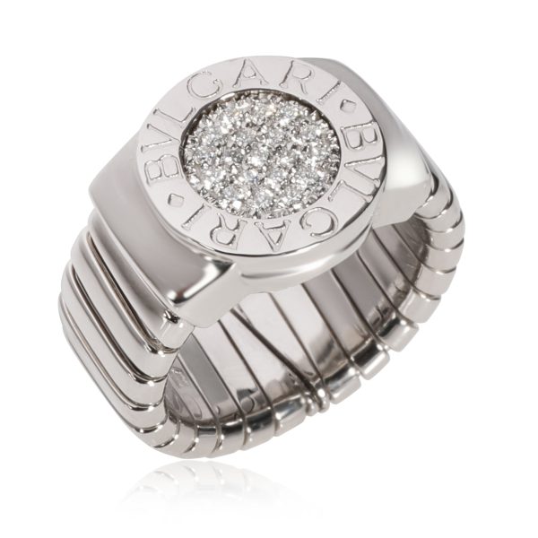 109791 pv BVLGARI Bvlgari Bvlgari Diamond Ring in 18K White Gold 02 CTW