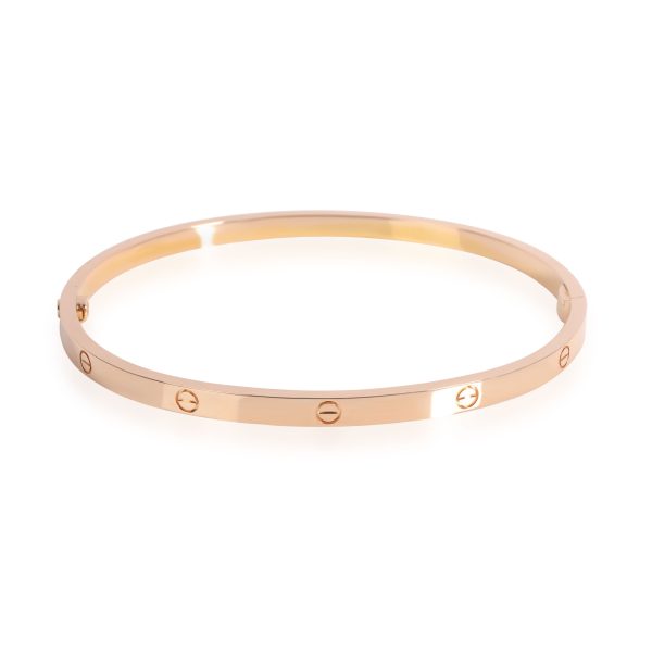 109814 bv Cartier Love Bracelet in 18K Pink Gold SM