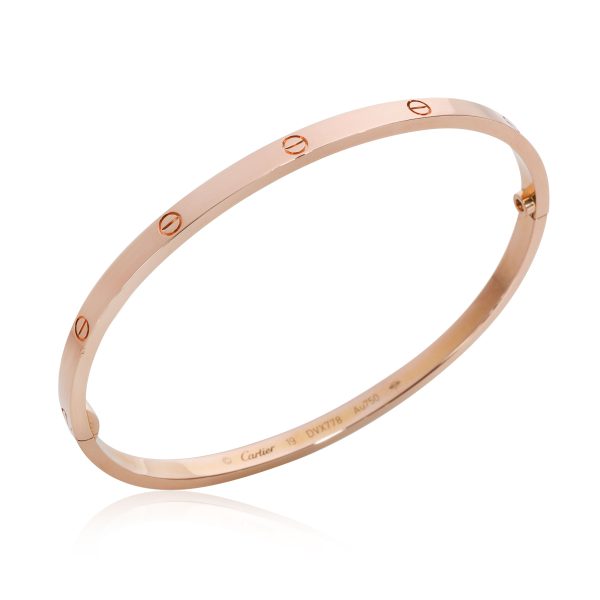 109814 pv Cartier Love Bracelet in 18K Pink Gold SM