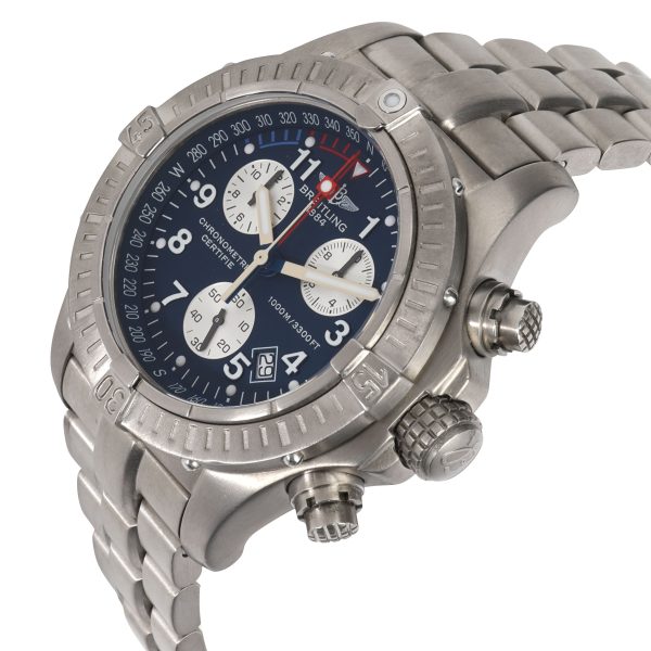 109901 lv Breitling Avenger E73360 Mens Watch in Titanium