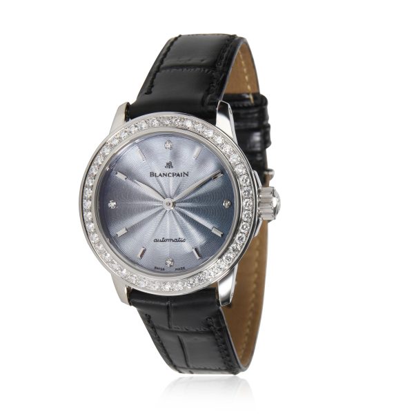 Blancpain Léman 2102 Womens Watch in Stainless Steel Blancpain Léman 2102 Womens Watch in Stainless Steel