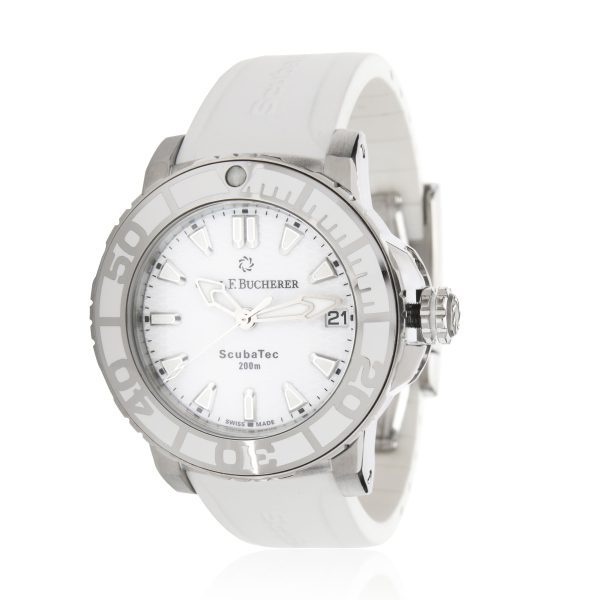 Bucherer ScubaTec 0010634232303 Womens Watch in Stainless Steel Bucherer ScubaTec 0010634232303 Womens Watch in Stainless Steel