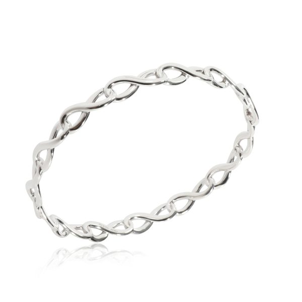 110143 pv Tiffany Co Infinity Bangle in Sterling Silver