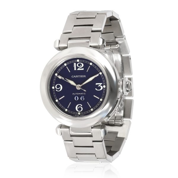 Cartier Pasha C W31047M7 Unisex Watch in Stainless Steel Cartier Pasha C W31047M7 Unisex Watch in Stainless Steel