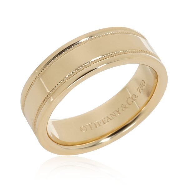 110182 pv b8d65cff 264f 400f 92ea 913548e0f85e Tiffany Co Tiffany Together Essential Milgrain Band in 18K Yellow Gold