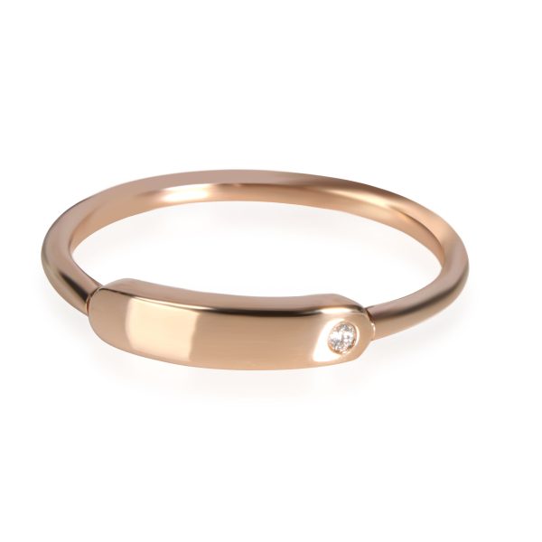 My Story My Story Twiggy Skinny Stackable Diamond Ring in 14K Rose Gold