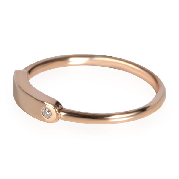 Rose Gold Ring My Story Twiggy Skinny Stackable Diamond Ring in 14K Rose Gold