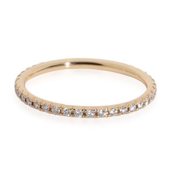 110265 bv Tiffany Co Metro Diamond Eternity Band in 18K Yellow Gold 03 CTW