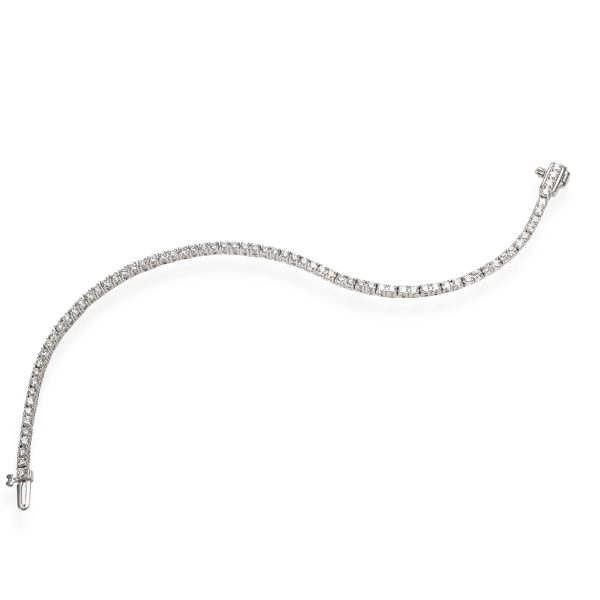 110341 pv 503b49de 61cc 43db 8c90 5f0215b45f19 Four Prong Diamond Tennis Bracelet in 14K White Gold 251 CTW