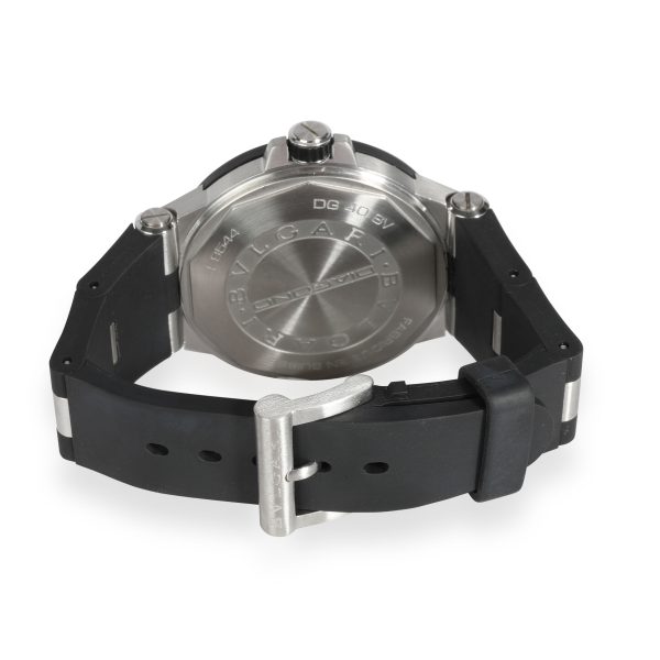 110391 bv Bulgari Diagono DG 40 SV Unisex Watch in Stainless Steel