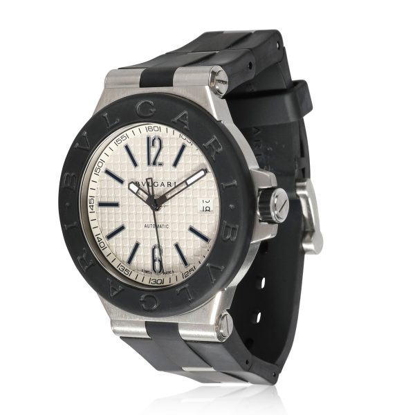 Bulgari Diagono DG 40 SV Unisex Watch in Stainless Steel Bulgari Diagono DG 40 SV Unisex Watch in Stainless Steel