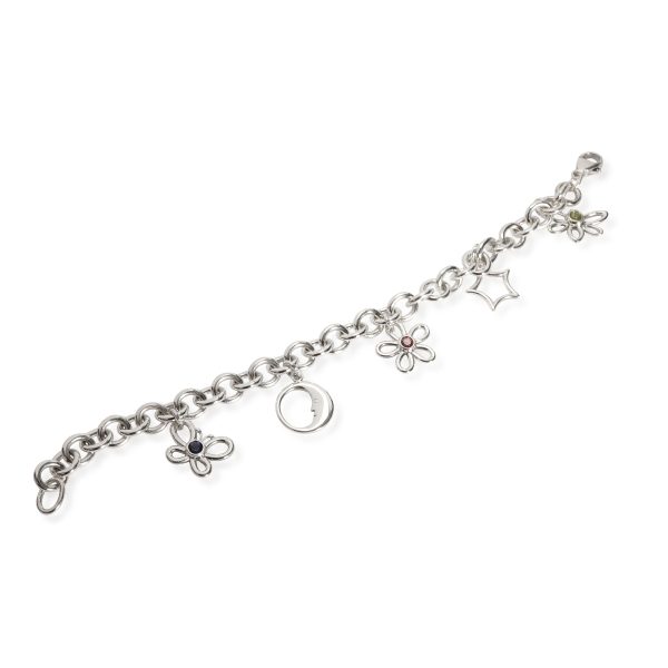 Moon Charm Bracelet in Sterling Silver Tiffany Co Daisy Moon Charm Bracelet in Sterling Silver