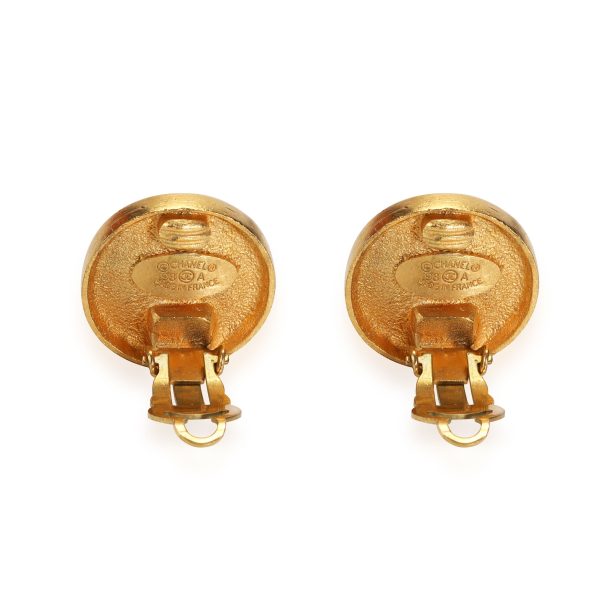 110441 bv Vintage Chanel Autumn 1993 Earrings