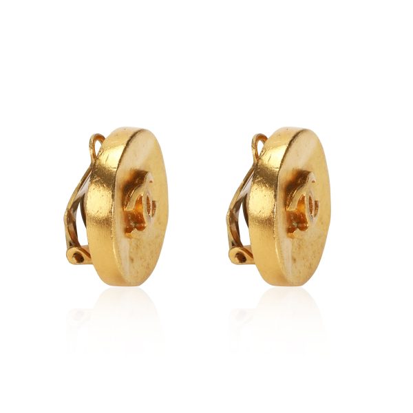 110441 sv Vintage Chanel Autumn 1993 Earrings