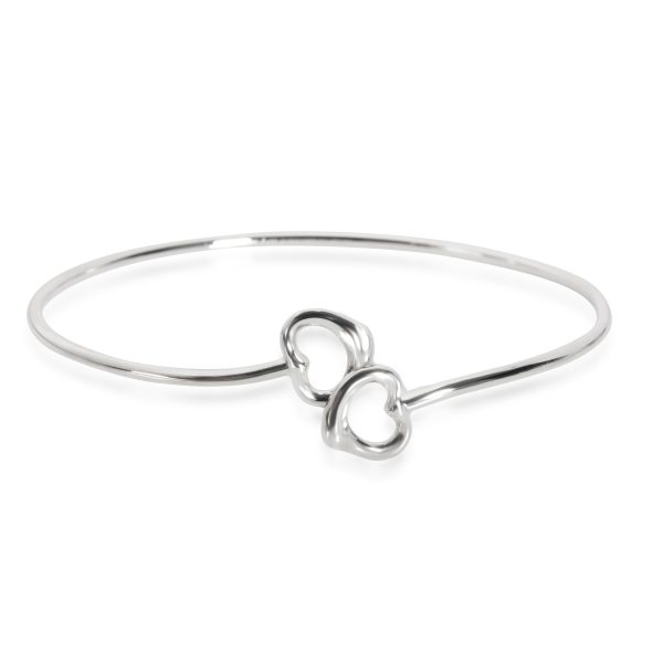 Tiffany Co Elsa Peretti Heart Bangle in Sterling Silver Tiffany Co Elsa Peretti Heart Bangle in Sterling Silver