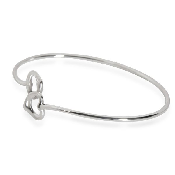 110476 sv 2f4a8f0a 86b4 4e78 b288 420b33d7da91 Tiffany Co Elsa Peretti Heart Bangle in Sterling Silver