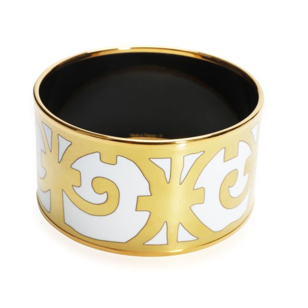 110549 bv Hermès Balcons du Guadalquivir Gold Plated Bangle