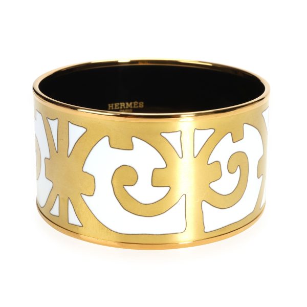 Hermès Balcons du Guadalquivir Gold Plated Bangle Hermès Balcons du Guadalquivir Gold Plated Bangle