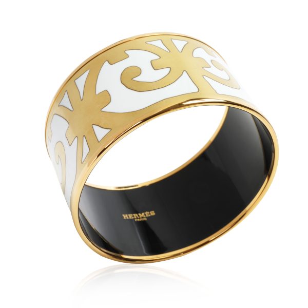 110549 pv Hermès Balcons du Guadalquivir Gold Plated Bangle