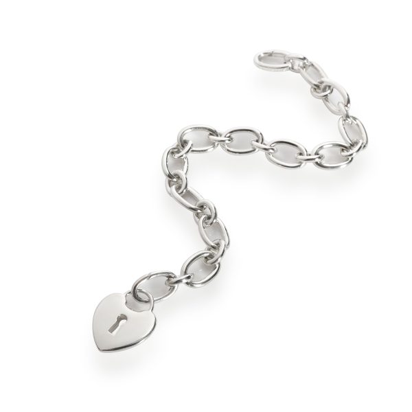 110565 pv 8fceff0c 853e 4fe9 a6f4 c37dccef6cbb Tiffany Co Heart Lock Charm Bracelet in Sterling Silver