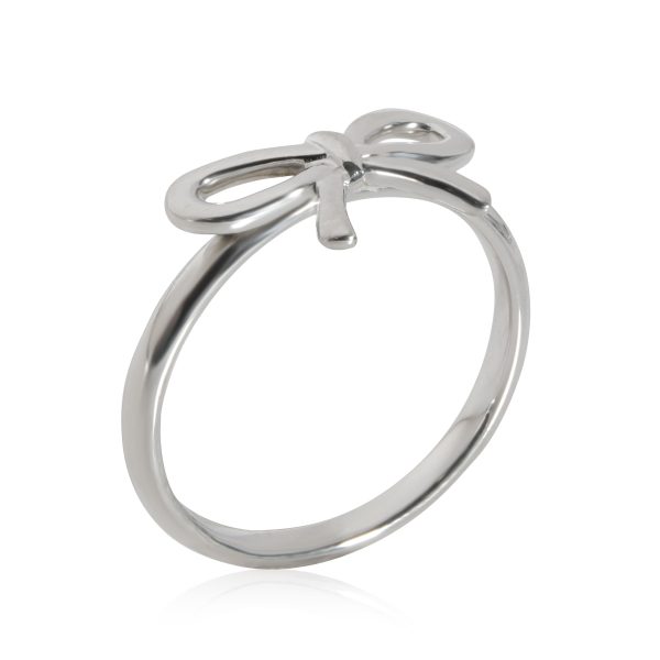 Tiffany Co Bow Ring in Sterling Silver Tiffany Co Bow Ring in Sterling Silver