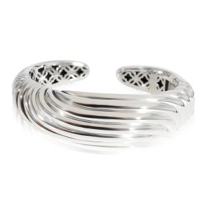 David Yurman Sculpted Cuff in Sterling Silver Louis Vuitton Favorite MM Shoulder Bag Brown