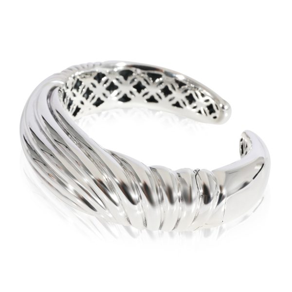 110582 sv d1963bb3 b3a9 42be 89f5 821599547f72 David Yurman Sculpted Cuff in Sterling Silver