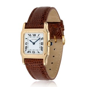 Cartier Santos Dumont 78097 Womens Watch in 18kt Yellow Gold Cart