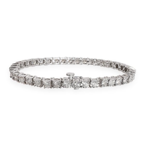 110616 bv 943d0218 069b 4757 8b3b c19c23fda754 Miracle Set Diamond Bracelet in 14K White Gold 530 CTW