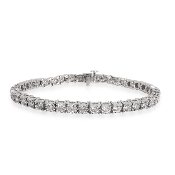 Miracle Set Diamond Bracelet in 14K White Gold 530 CTW Miracle Set Diamond Bracelet in 14K White Gold 530 CTW