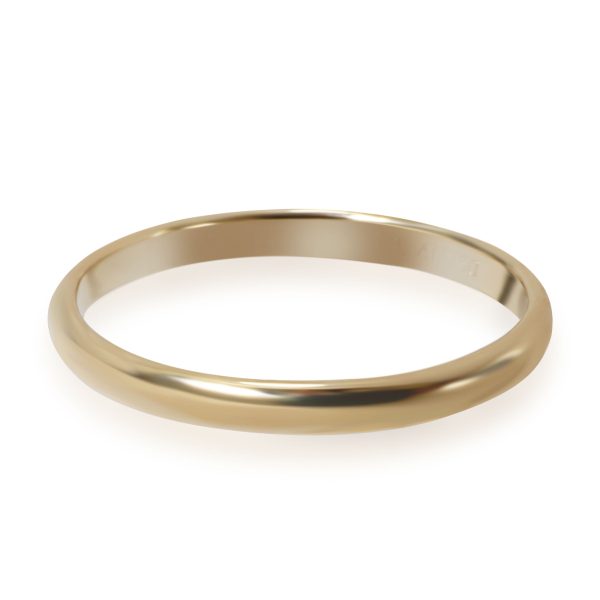 Tiffany Co Classic Wedding Band in 18K Yellow Gold Tiffany Co Classic Wedding Band in 18K Yellow Gold