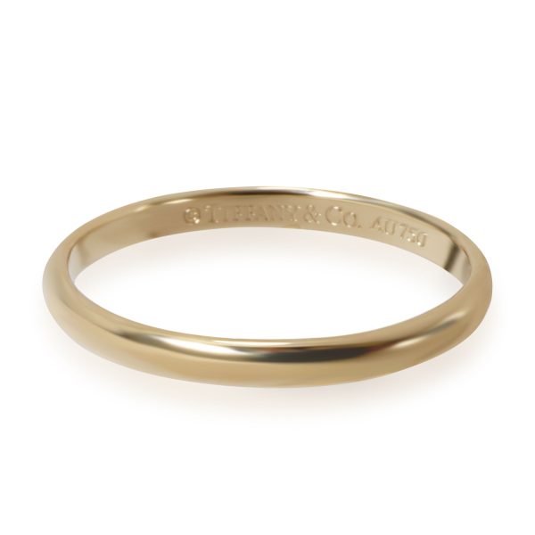 Tiffany Co Tiffany Co Classic Wedding Band in 18K Yellow Gold