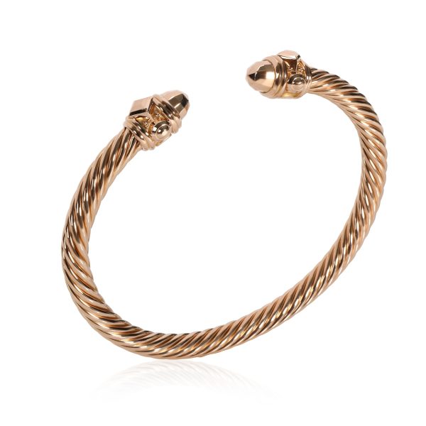 110673 pv David Yurman Renaissance Cuff in 18K Rose Gold