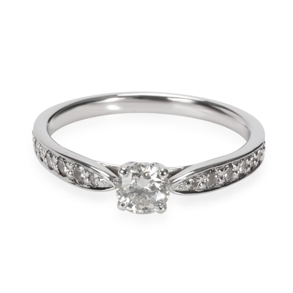 Tiffany Co Harmony Diamond Engagement Ring in Platinum I VVS2 040 CT Tiffany Co Harmony Diamond Engagement Ring in Platinum I VVS2 040 CT