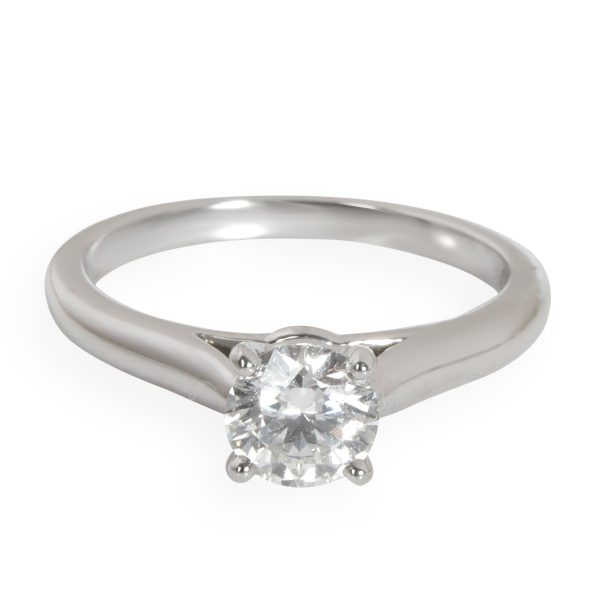 Rings Cartier Solitaire 1895 Diamond Engagement Ring in Platinum G VS1 054 CTW