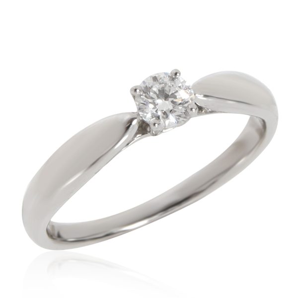 110796 pv Tiffany Co Harmony Diamond Engagement Ring in Platinum E VS1 019 CTW