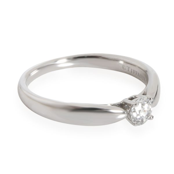 110796 sv Tiffany Co Harmony Diamond Engagement Ring in Platinum E VS1 019 CTW