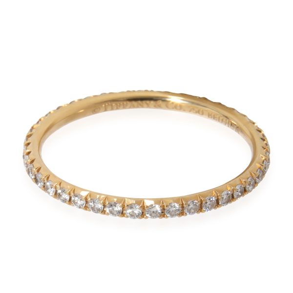 Tiffany Co Metro Diamond Band in 18K Yellow Gold 020 Ctw Tiffany Co Metro Diamond Band in 18K Yellow Gold 020 Ctw