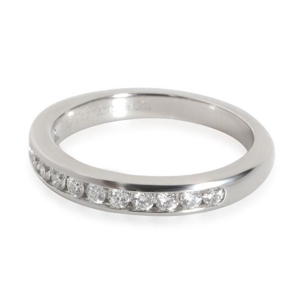 Wedding Band Platinum Tiffany Co Channel Diamond Wedding Band in Platinum 024 CTW