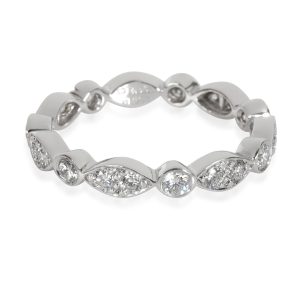 Tiffany Co Jazz Diamond Eternity Band in Platinum 07 CTW Cart