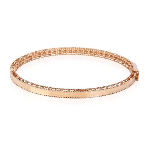 110936 bv Roberto Coin Symphony Barocco Bangle in 18K Rose Gold