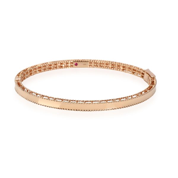 Roberto Coin Symphony Barocco Bangle in 18K Rose Gold Roberto Coin Symphony Barocco Bangle in 18K Rose Gold