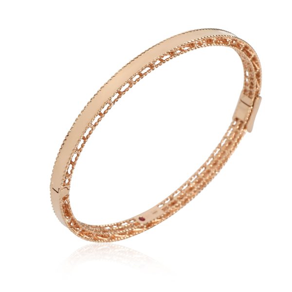 110936 pv Roberto Coin Symphony Barocco Bangle in 18K Rose Gold