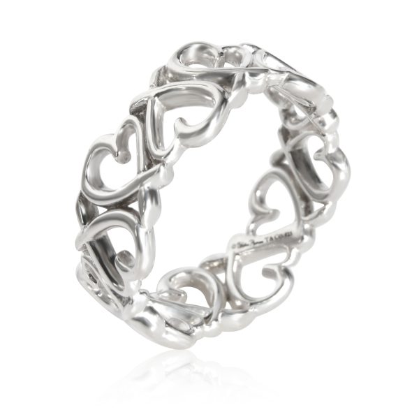 110952 av 8eac515c 95b2 4e74 b940 3d4545e29921 Tiffany Co Paloma Picasso Loving Heart Band in Sterling Silver