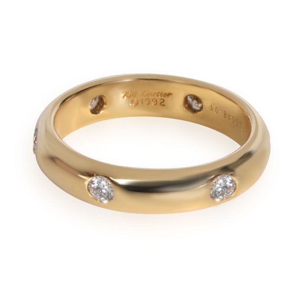 Rings Cartier Stella Diamond Band in 18K Yellow Gold 030 CTW