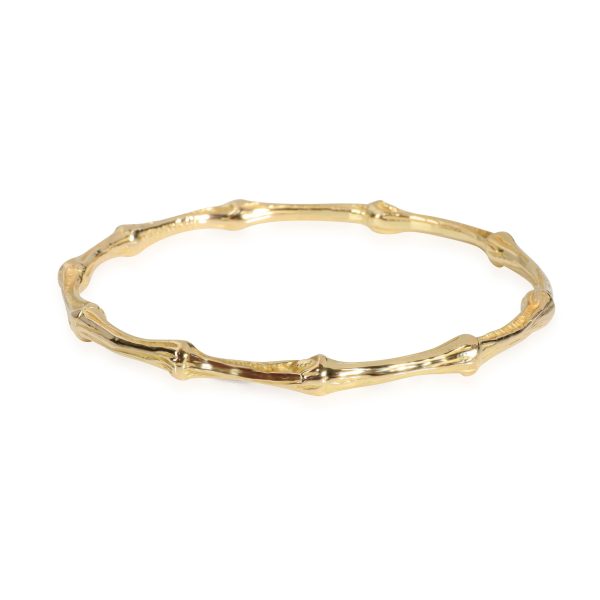 Tiffany Co Bamboo Bangle in 18K Yellow Gold Tiffany Co Bamboo Bangle in 18K Yellow Gold