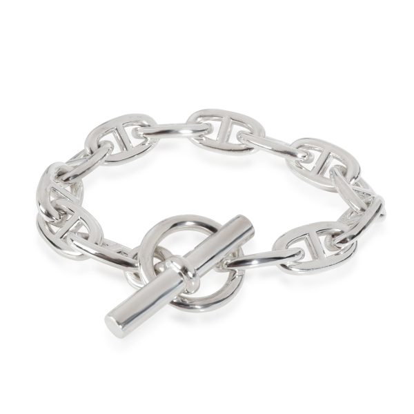 small model Hermès Chaine dAncre bracelet small model in Sterling Silver