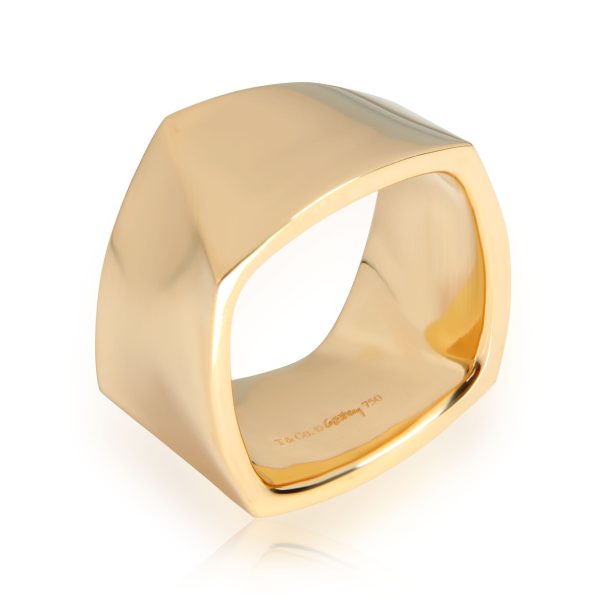 111401 pv Tiffany Co Frank Gehry Torque Band in 18K Yellow Gold