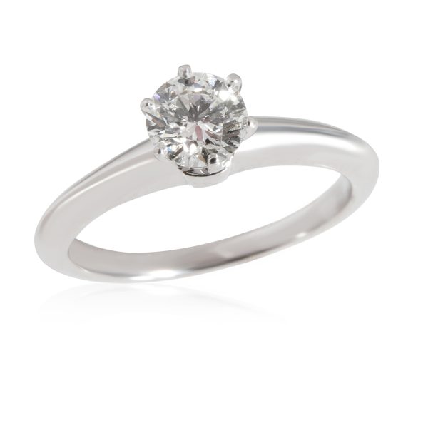 Tiffany Co Tiffany Co Diamond Solitaire Engagement Ring in Platinum H VVS1 059 CTW
